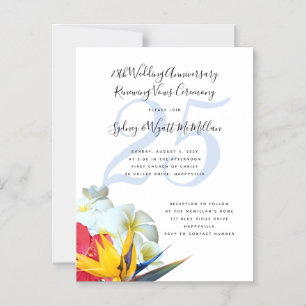 Convite de Aniversário de Casamento Magnético