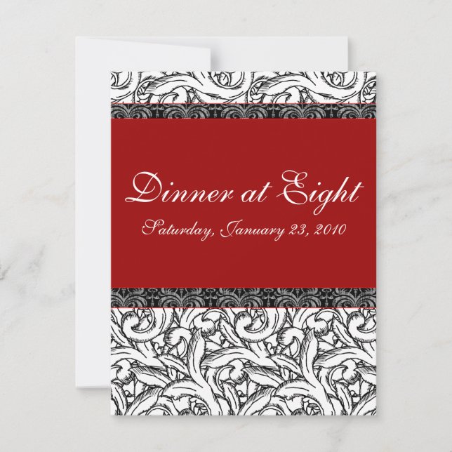 Convite de Aniversário de Casamento / Ocasão Espec (Frente)