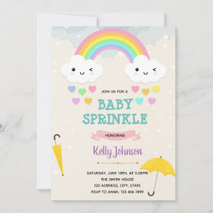 Convite de aniversário de chá