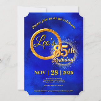 Convite de Aniversário de Conquista