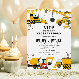 Convite de Aniversário de Construção Conjunta