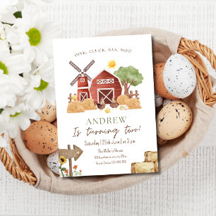 Convite de Aniversário de Fazenda, Aniversário de 