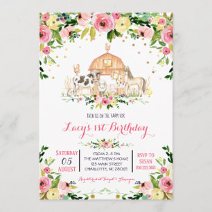 Convite de aniversário de fazenda, convite de aniv