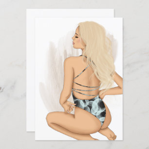 Convite de aniversário de Férias de Praia de Verão