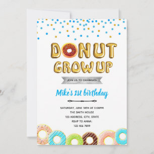 convite de aniversário de festa de menino não cres