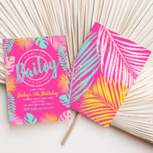 Convite de Aniversário de Festa de piscina   PISCI