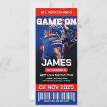 Convite de aniversário de futebol: Download digita