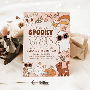 Convite de Aniversário de Halloween