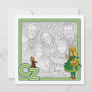 Convite de Aniversário de Menina do Mágico de Oz