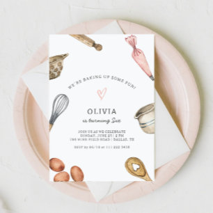 Convite de aniversário de menina para festa de bol