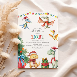 Convite de Aniversário de Oitavo Aniversário de Di