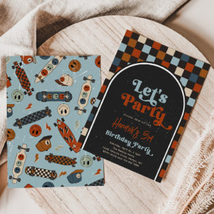 Convite de Aniversário de Outdoor do Partido do va