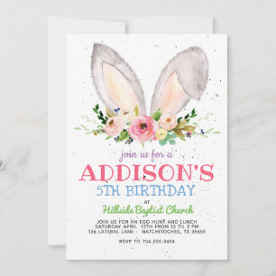 Convite de Aniversário de Páscoa, Aniversário do C