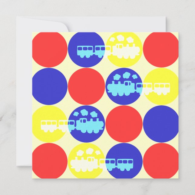 Convite de aniversário de pontos de escolha (Frente)