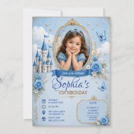 Convite de Aniversário de Princesa 3D