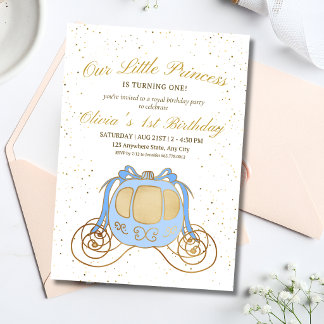 Convite de Aniversário de Princesa, Carruagem de P