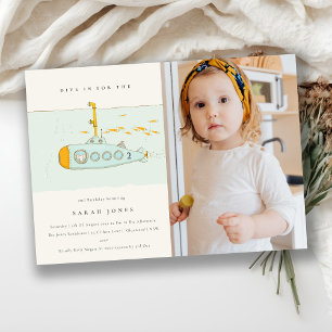 Convite de Aniversário de Qualquer Idade para Foto