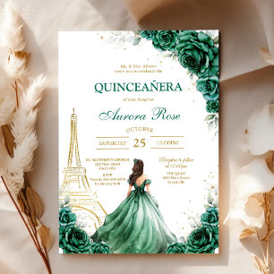 Convite de Aniversário de Quince Anos Mis Quince V