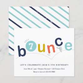 Convite de aniversário de Salto de Orçamento