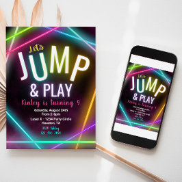 Convite de aniversário de salto | Partido do Salto