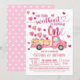 Convite de Aniversário de UM Ano da Nossa Pequena 