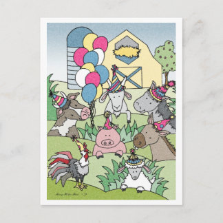 Convite de aniversário de vida do país