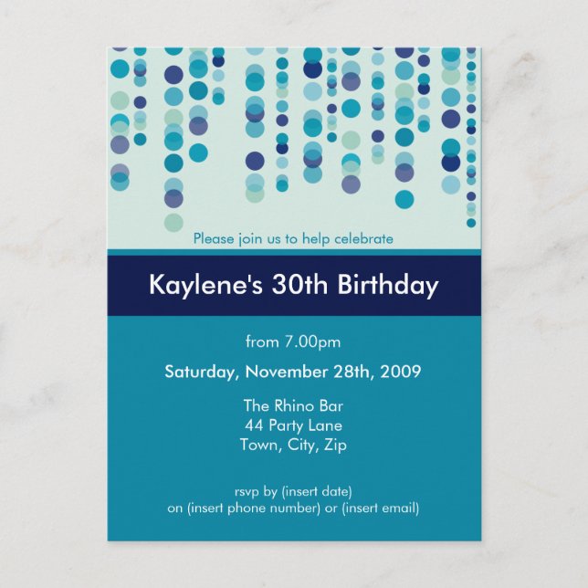 CONVITE DE ANIVERSÁRIO: discotek 3 (Frente)