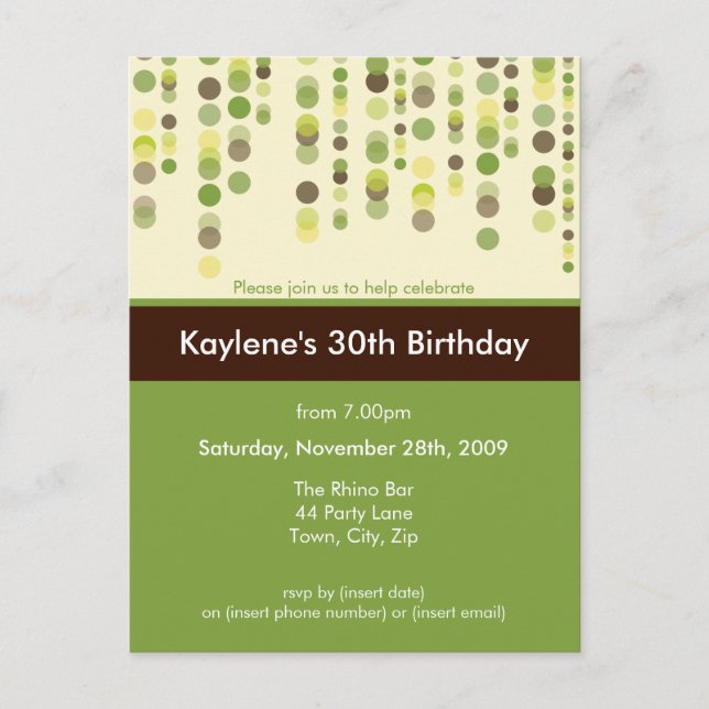 CONVITE DE ANIVERSÁRIO: discotek 4 (Frente)