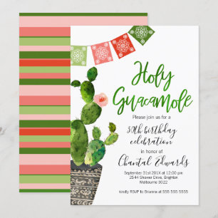 Convite de Aniversário do Adulto Fiesta