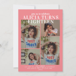 Convite de Aniversário do Cobrir da Revista