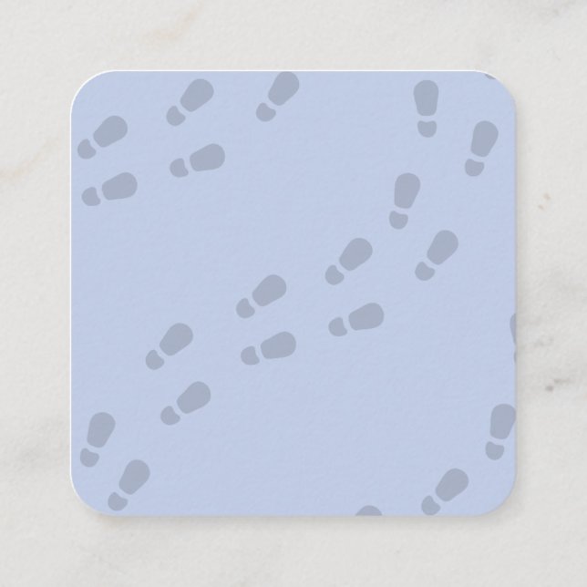 Convite de Aniversário do Detetive Bonitinho (Verso)