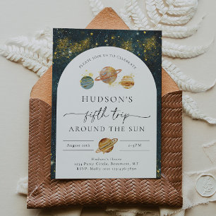 Convite de Aniversário do Espaço   5.o aniversário