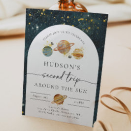 Convite de Aniversário do Espaço | Segunda viagem