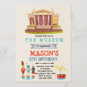 Convite de Aniversário do Museu