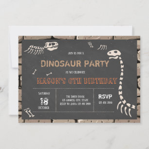 Convite de aniversário do Museu
