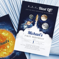 Convite de Aniversário do Outono Menino