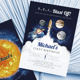 Convite de Aniversário do Outono Menino