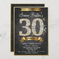 Convite de Aniversário do Painel de Diamante Doura