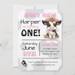 Convite de aniversário do País Santa