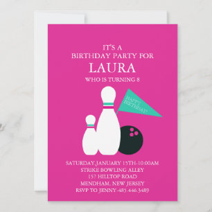 Convite de Aniversário do Partido das Boliches Ros