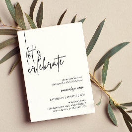 Convite de Aniversário do Partido Moderno para Cel