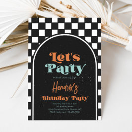 Convite de Aniversário do Skateboard