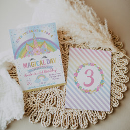 Convite de Aniversário do Unicórn, Convite do Part