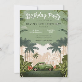 Convite de Aniversário em Havana Cuba