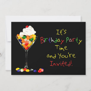 Convite de aniversário, Feijões Sundae