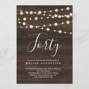 Convite de aniversário feminino - Russo