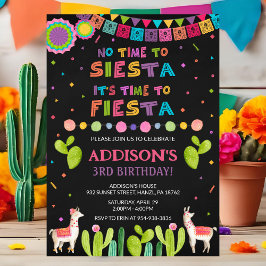 Convite de Aniversário Fiesta | Convite de Festa M