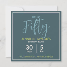 Convite de Aniversário Floral | Cartão Personaliza