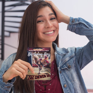 Convite de Aniversário Galinha Estranha Dança