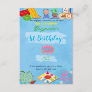 Convite de Aniversário Infantil